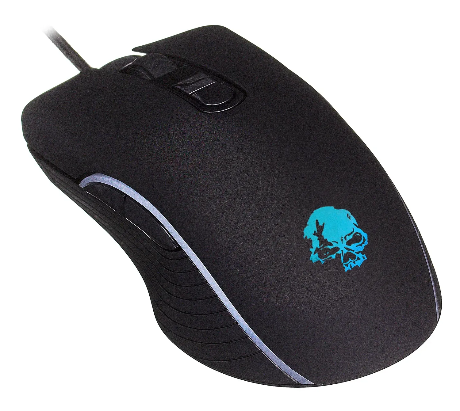 Мышь Оклик 708G MYSTERY черный оптическая 3200dpi USB 7but 1196437 - фото 3