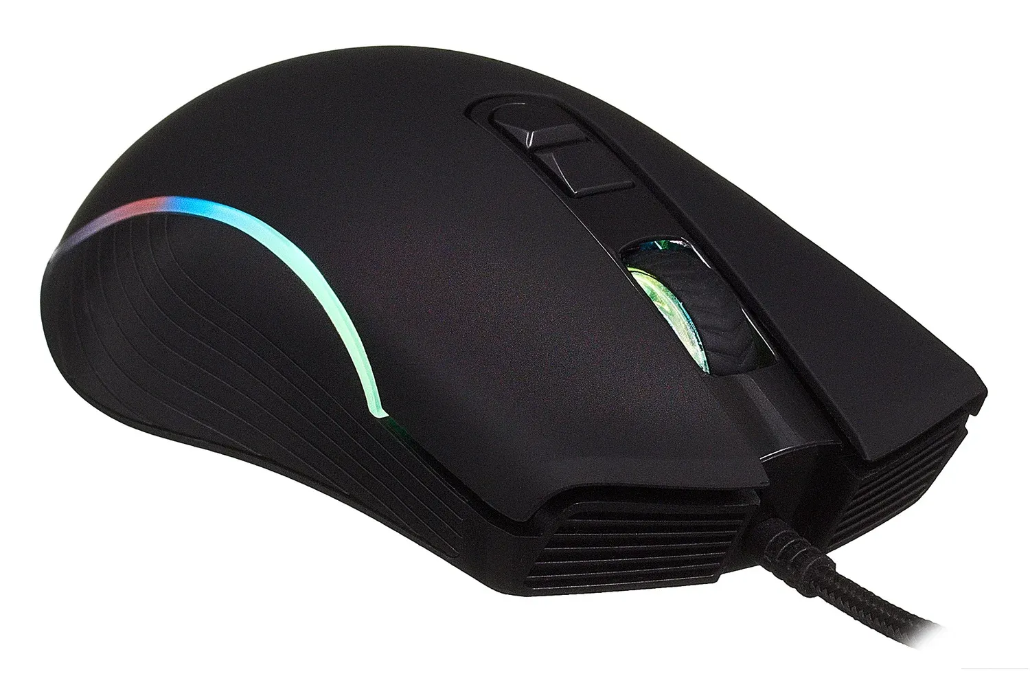 Мышь Оклик 708G MYSTERY черный оптическая 3200dpi USB 7but 1196437 - фото 4