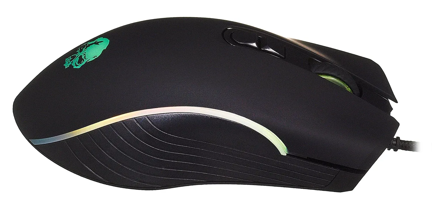 Мышь Оклик 708G MYSTERY черный оптическая 3200dpi USB 7but 1196437 - фото 6