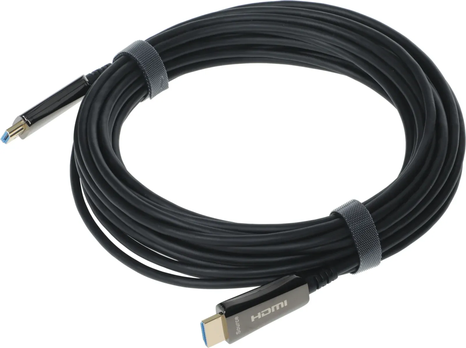 Кабель аудио-видео Digma HDMI 2.0 AOC HDMI m/HDMI m 10м. позолоч.конт. черный BHP AOC 2.0-10 - фото 8