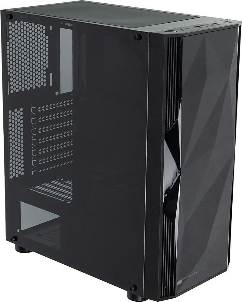 Корпус Formula F-3401 V1 черный без БП ATX 3x120mm 2xUSB2.0 1xUSB3.0 audio bott PSU - фото 1