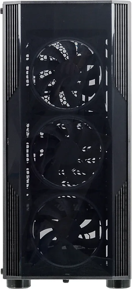 Корпус Formula F-3401 V1 черный без БП ATX 3x120mm 2xUSB2.0 1xUSB3.0 audio bott PSU - фото 2