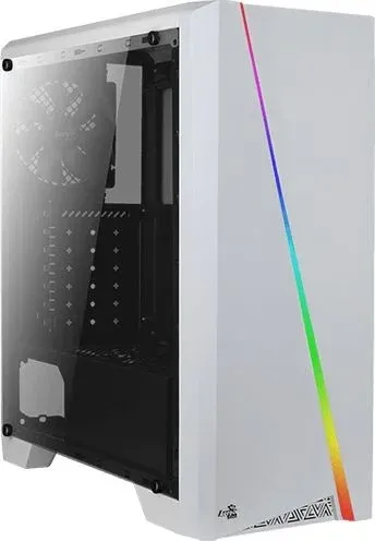 Корпус Aerocool Cylon белый без БП ATX 5x120mm 2xUSB2.0 1xUSB3.0 audio CardReader bott PSU - фото 2