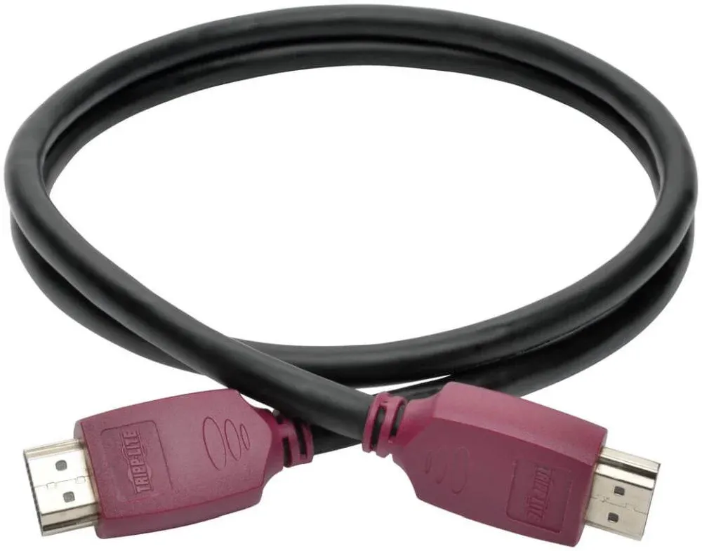 Кабель аудио-видео Tripplite HDMI m/HDMI m 1.8м. позолоч.конт. черный P569-006-CERT - фото 1