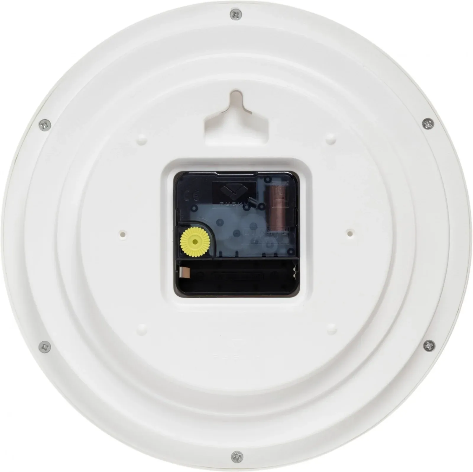 Часы настенные аналоговые Бюрократ WallC-R69P D22см белый WALLC-R69P22/WHITE - фото 4