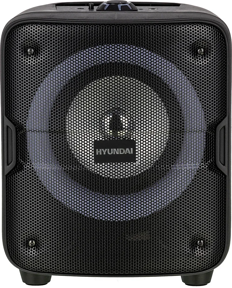 Минисистема Hyundai H-MAC180 черный 30Вт FM USB BT SD/MMC - фото 2