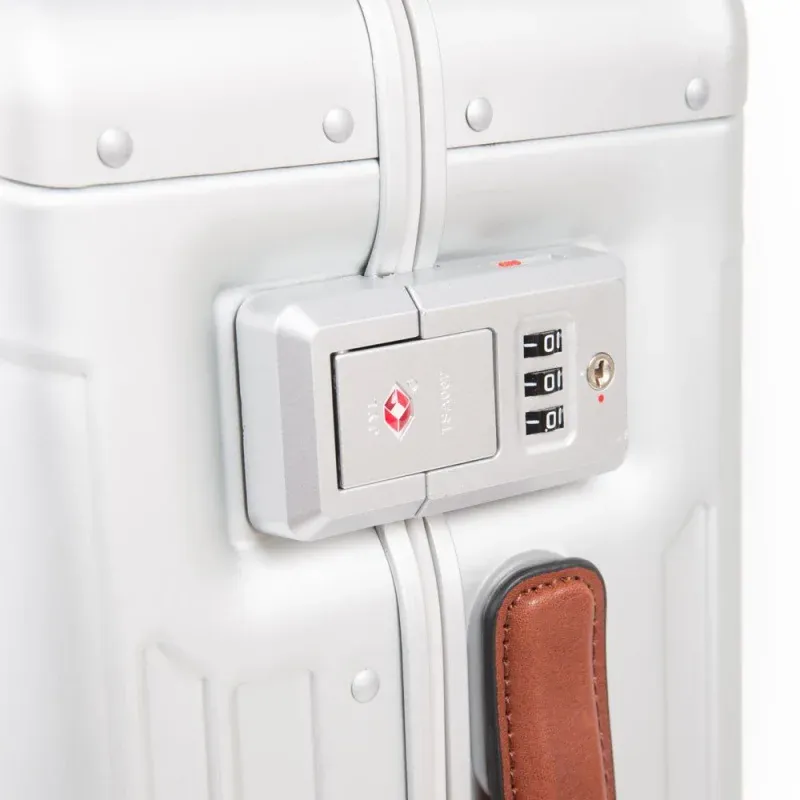 Чемодан Piquadro ALU BV4425ALU/GRCU 40x54x20см 37л. 4.3кг. алюминий/натур.кожа серый, 37 л - фото 2