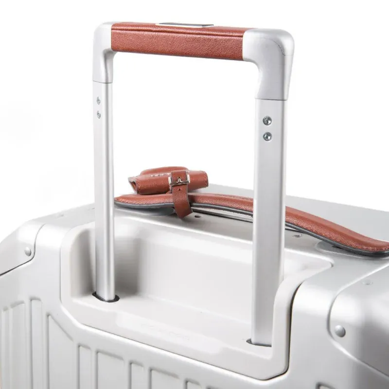 Чемодан Piquadro ALU BV4425ALU/GRCU 40x54x20см 37л. 4.3кг. алюминий/натур.кожа серый, 37 л - фото 5