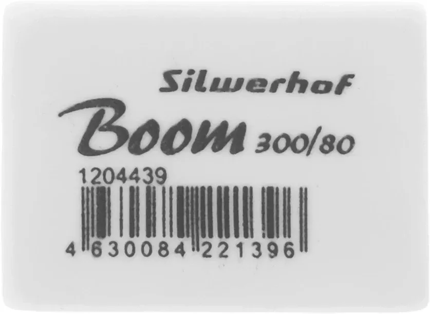 Ластик Silwerhof Boom 300/80 181146 26х18.5х8мм каучук термопластичный белый - фото 5