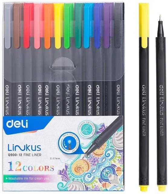 Капиллярные ручки DELI LINKUS - фото 3