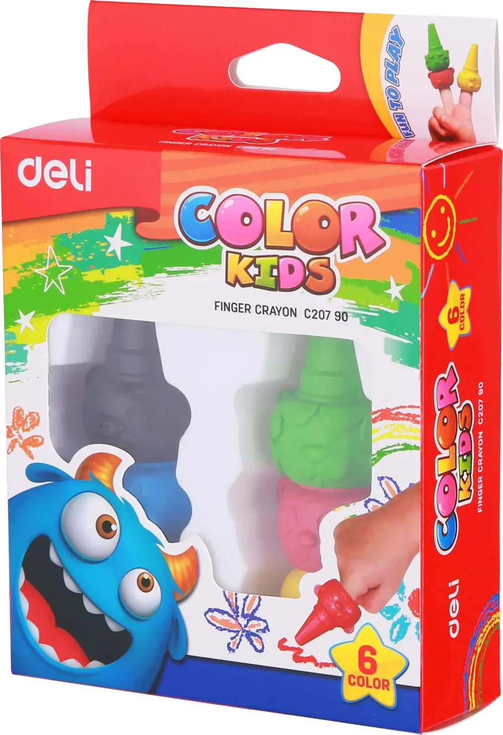 Восковые мелки DELI EC20790