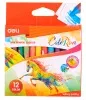 Восковые мелки Deli EC20800 Colorun 12цв. картон.кор./европод. - фото 5
