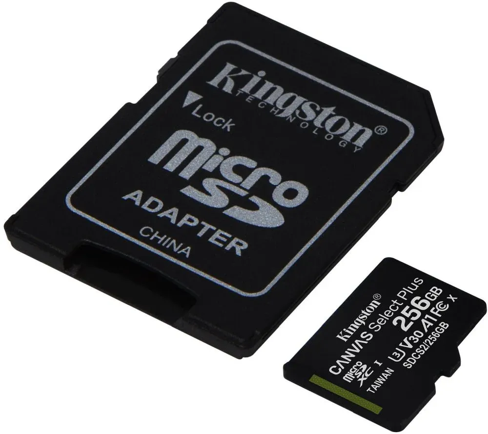 Флеш карта microSDXC 256GB Kingston SDCS2/256GB Canvas Select Plus + adapter - фото 6