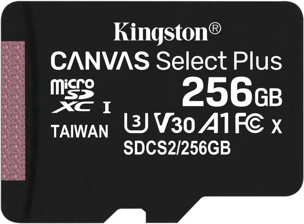 Флеш карта microSDXC 256GB Kingston SDCS2/256GBSP Canvas Select Plus w/o adapter - фото 3