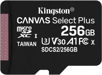 Флеш карта microSDXC 256GB Kingston SDCS2/256GBSP Canvas Select Plus w/o adapter - фото 7