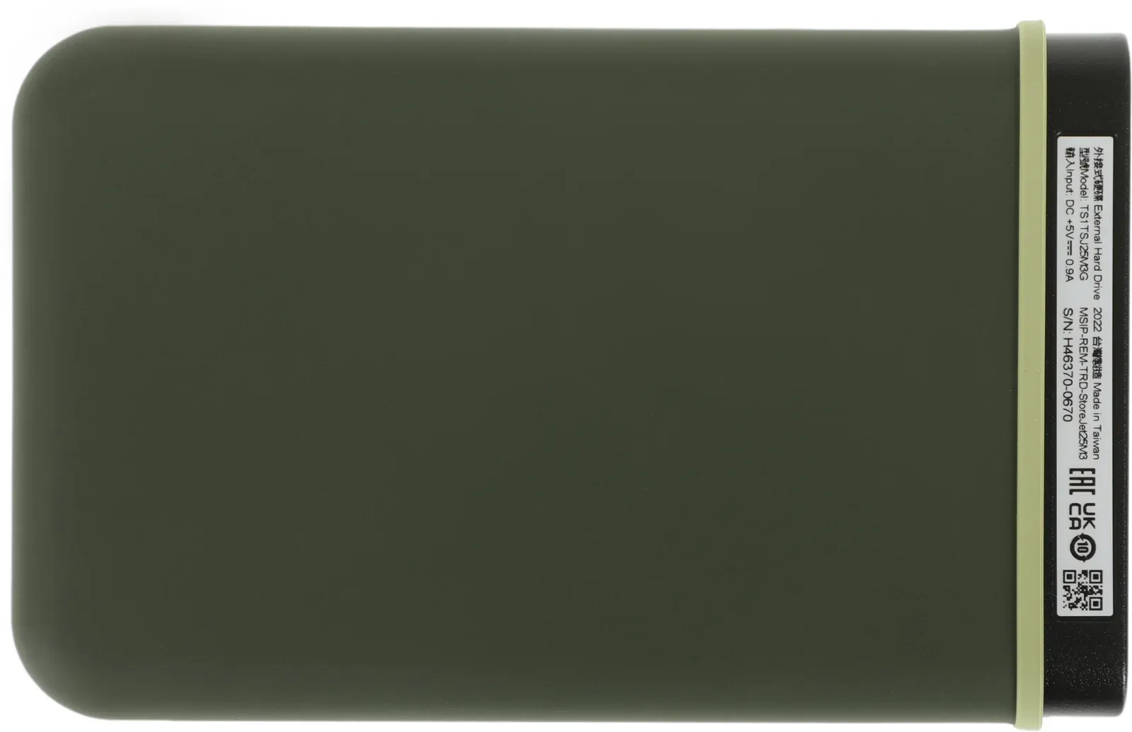 USB TRANSCEND TS1TSJ25M3G зеленый - фото 2