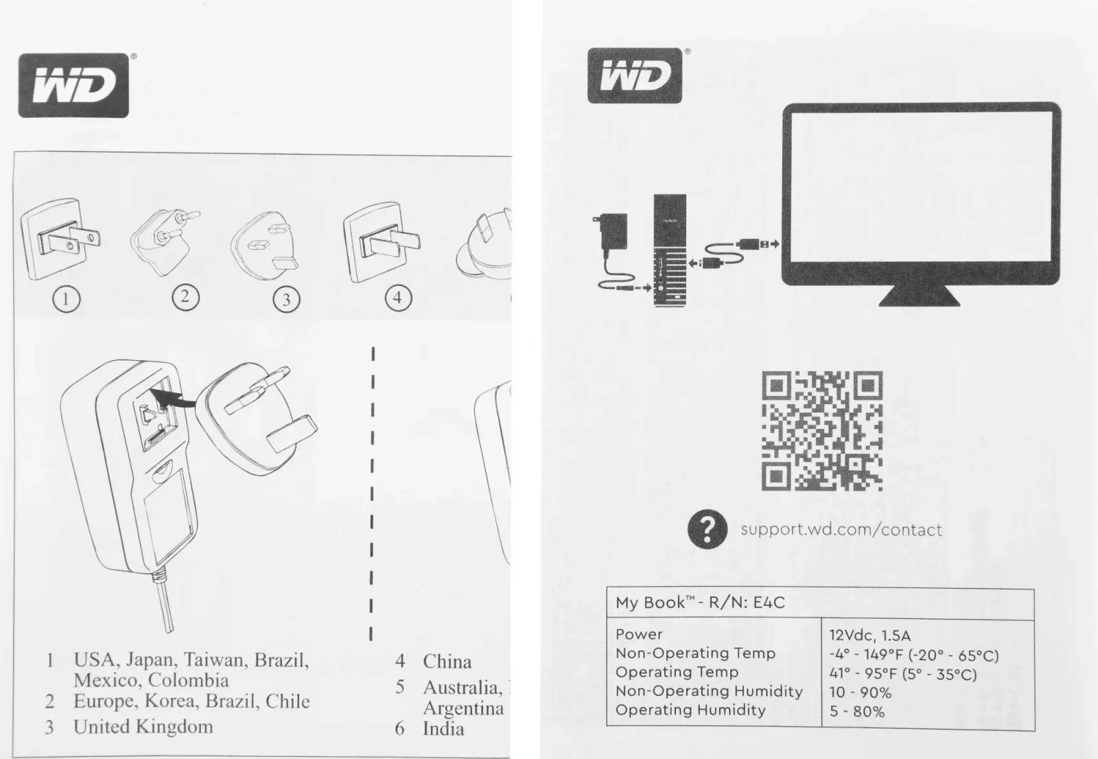 USB WD WDBBGB0040HBK-EESN - фото 1