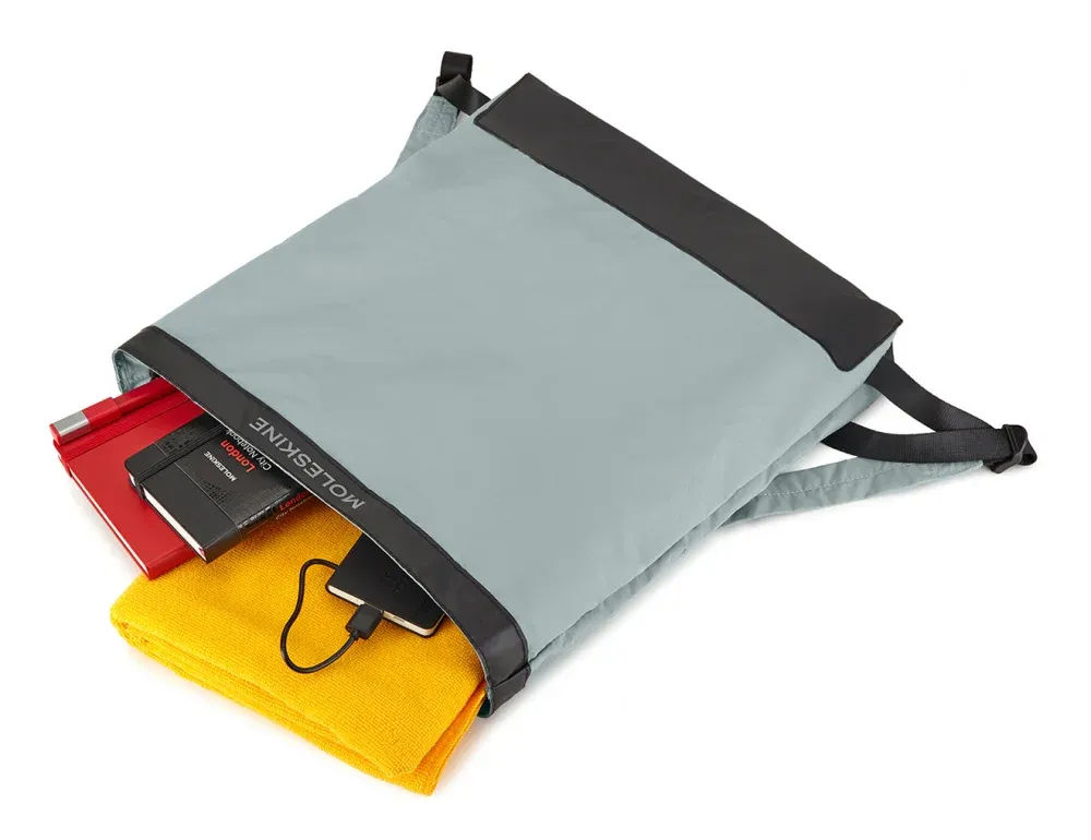 РюкзакДА Moleskine JOURNEY PACKABLE ET9JPDPK42 6.5x40 0.137кг. полиамид светло-зеленый - фото 2