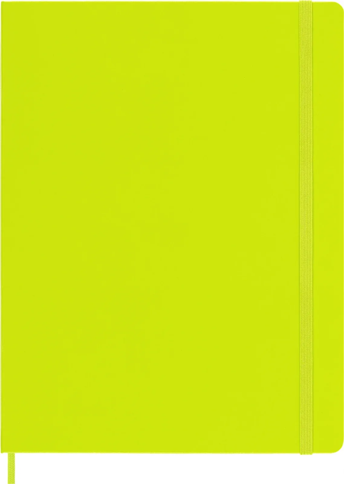 Блокнот Moleskine CLASSIC QP092C2 XLarge 190х250мм 192стр. нелинованный твердая обложка лайм - фото 2