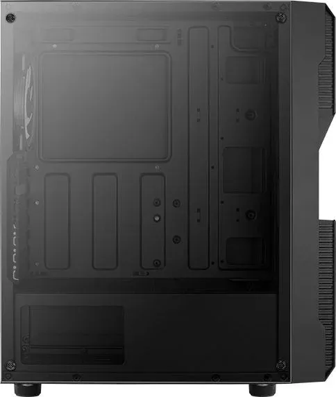 Корпус Aerocool Menace Saturn FRGB-G-BK-v1 черный без БП ATX 7x120mm 2x140mm 2xUSB3.0 audio bott PSU - фото 2