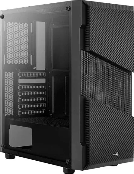 Корпус Aerocool Menace Saturn FRGB-G-BK-v1 черный без БП ATX 7x120mm 2x140mm 2xUSB3.0 audio bott PSU - фото 4