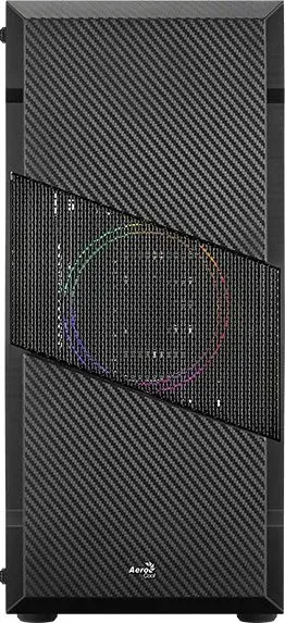 Корпус Aerocool Menace Saturn FRGB-G-BK-v1 черный без БП ATX 7x120mm 2x140mm 2xUSB3.0 audio bott PSU - фото 8