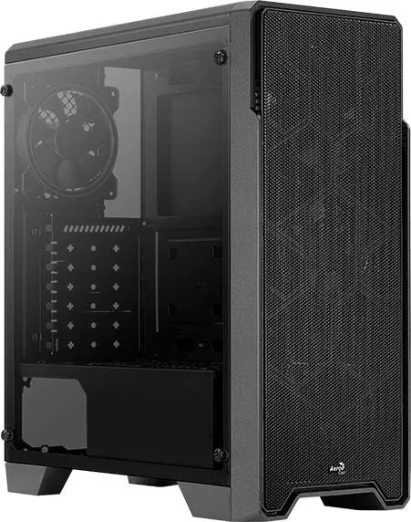 Корпус Aerocool Ore Saturn FRGB-G-BK-v1 черный без БП ATX 3x120mm 2xUSB2.0 1xUSB3.0 audio CardReader bott PSU - фото 4