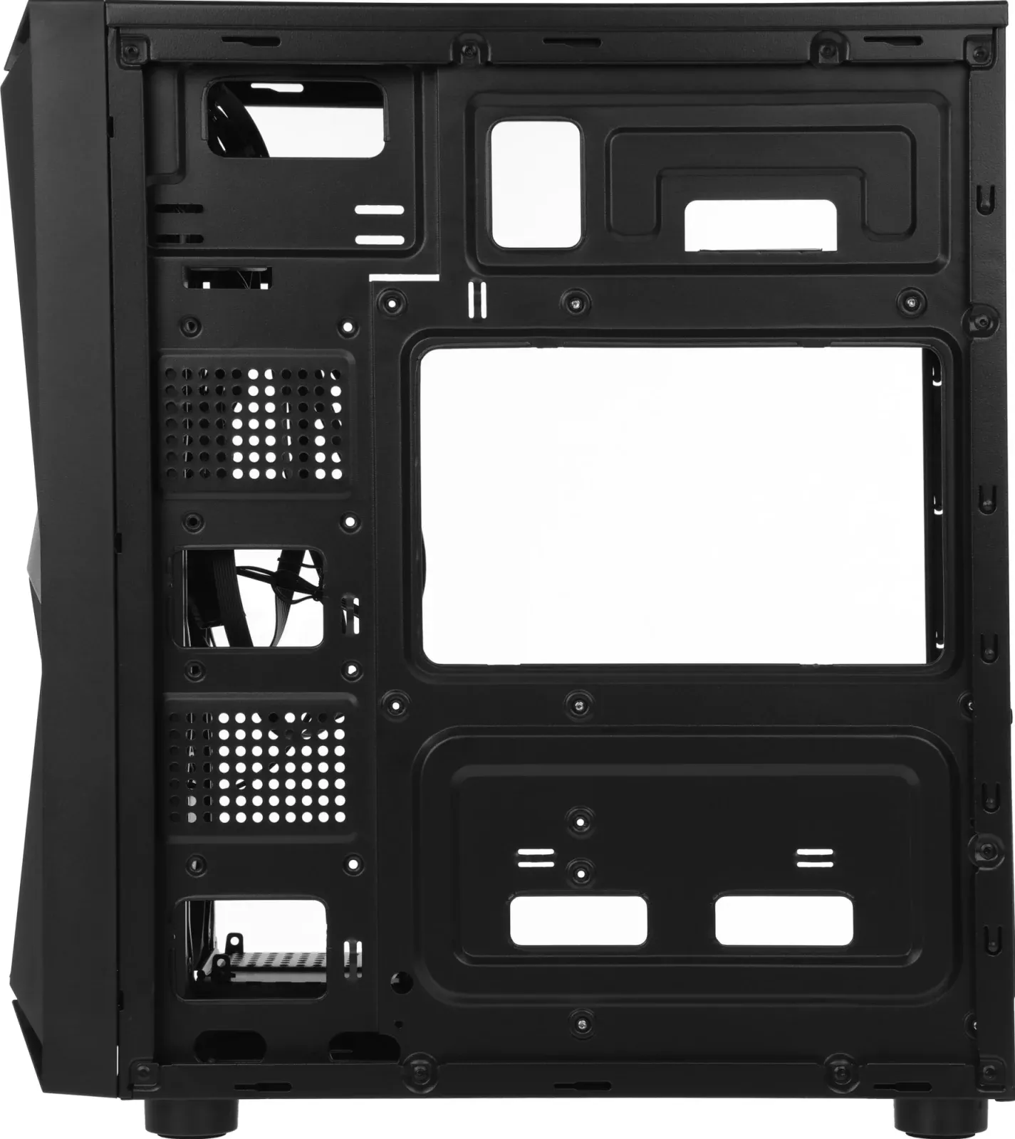 Корпус Aerocool Glider Cosmo-G-BK-v1 черный без БП ATX 2x120mm 2xUSB2.0 1xUSB3.0 audio - фото 6