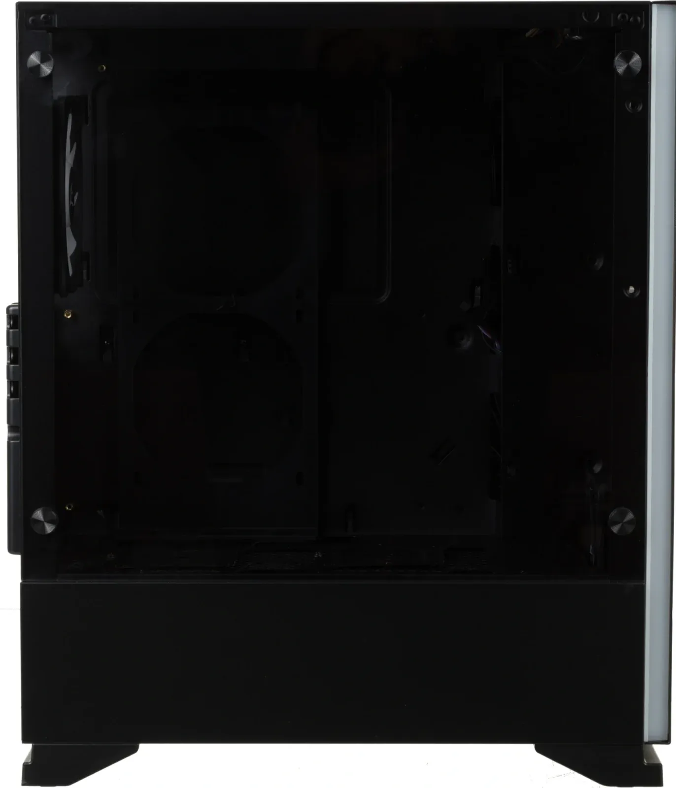Корпус Zalman S5 черный без БП ATX 6x120mm 2x140mm 2xUSB2.0 1xUSB3.0 audio bott PSU - фото 3