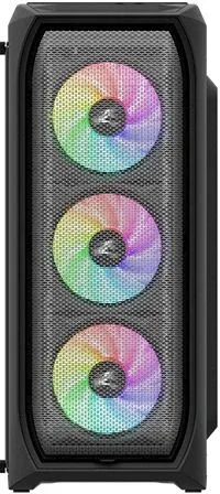 Корпус Zalman N5 MF черный без БП ATX 5x120mm 2xUSB2.0 1xUSB3.0 audio bott PSU - фото 3