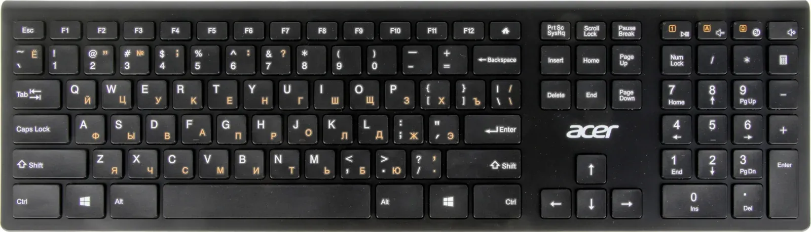 Клавиатуры ACER OKR020 черный - фото 2