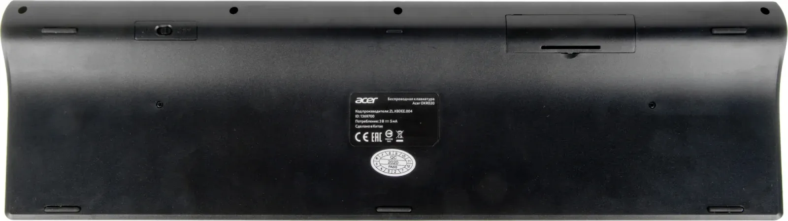 Клавиатуры ACER OKR020 черный - фото 3