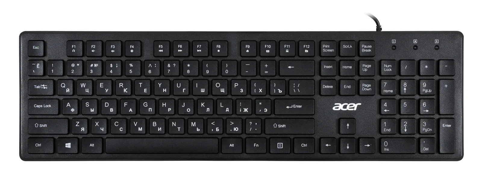 Клавиатуры ACER OKW020 черный - фото 1