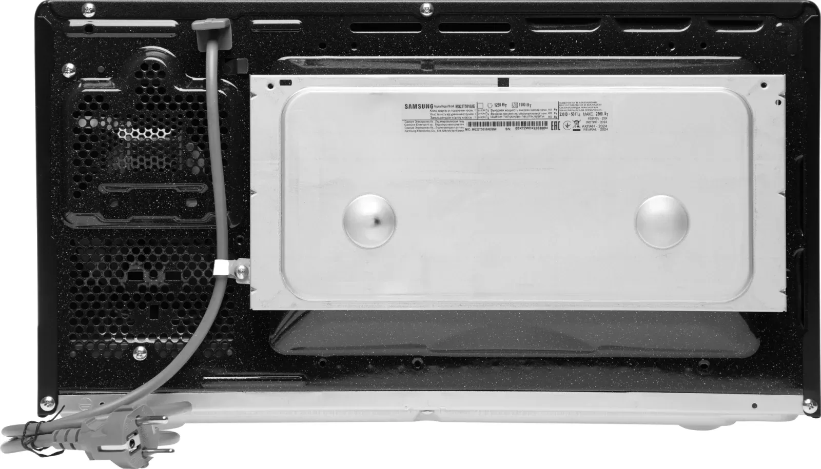 СВЧ SAMSUNG MG23T5018AE/BW, 23 л - фото 2