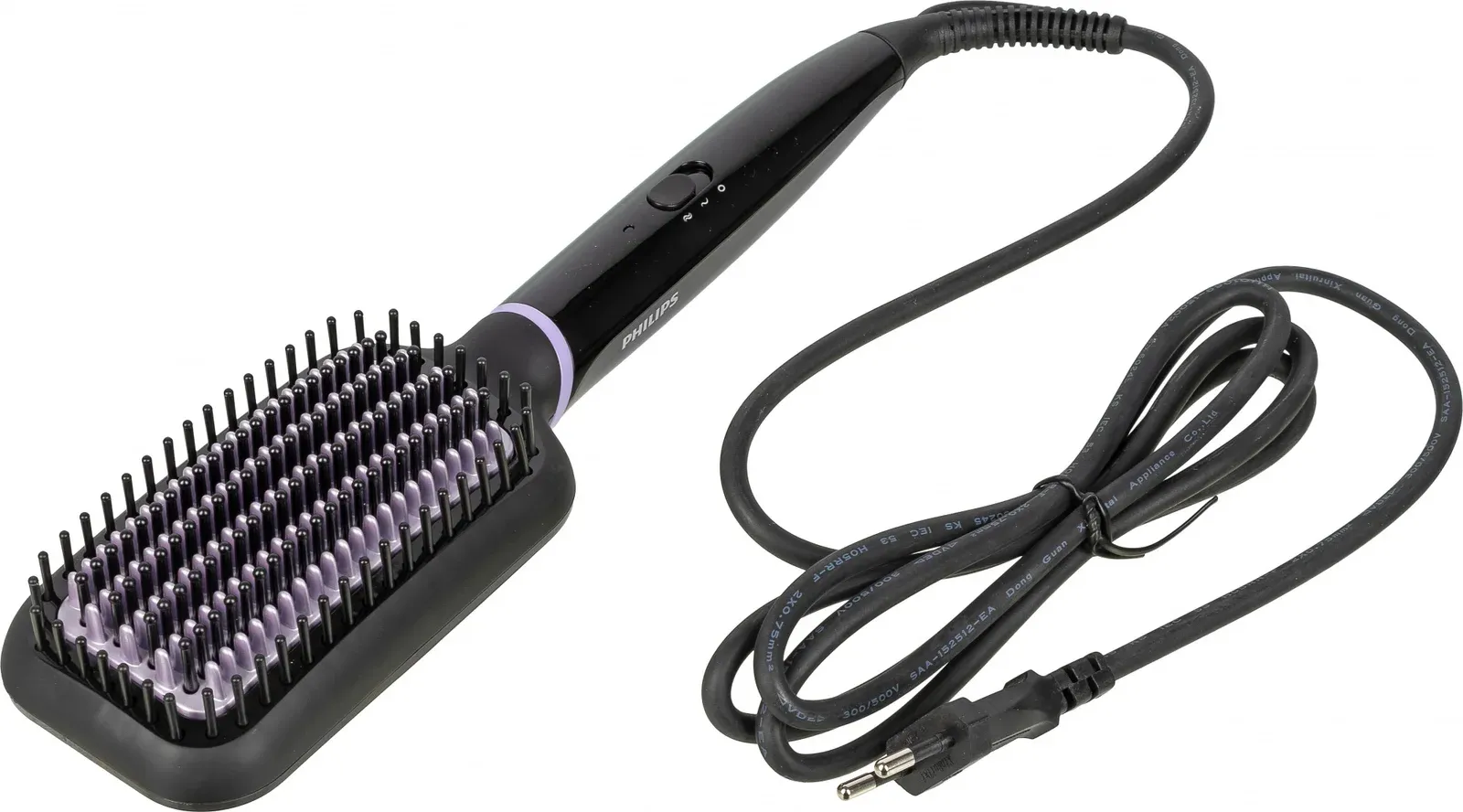 Расческа-выпрямитель Philips BHH880/00 черный макс.темп.:200С покрытие:керамико-турмалиновое - фото 7