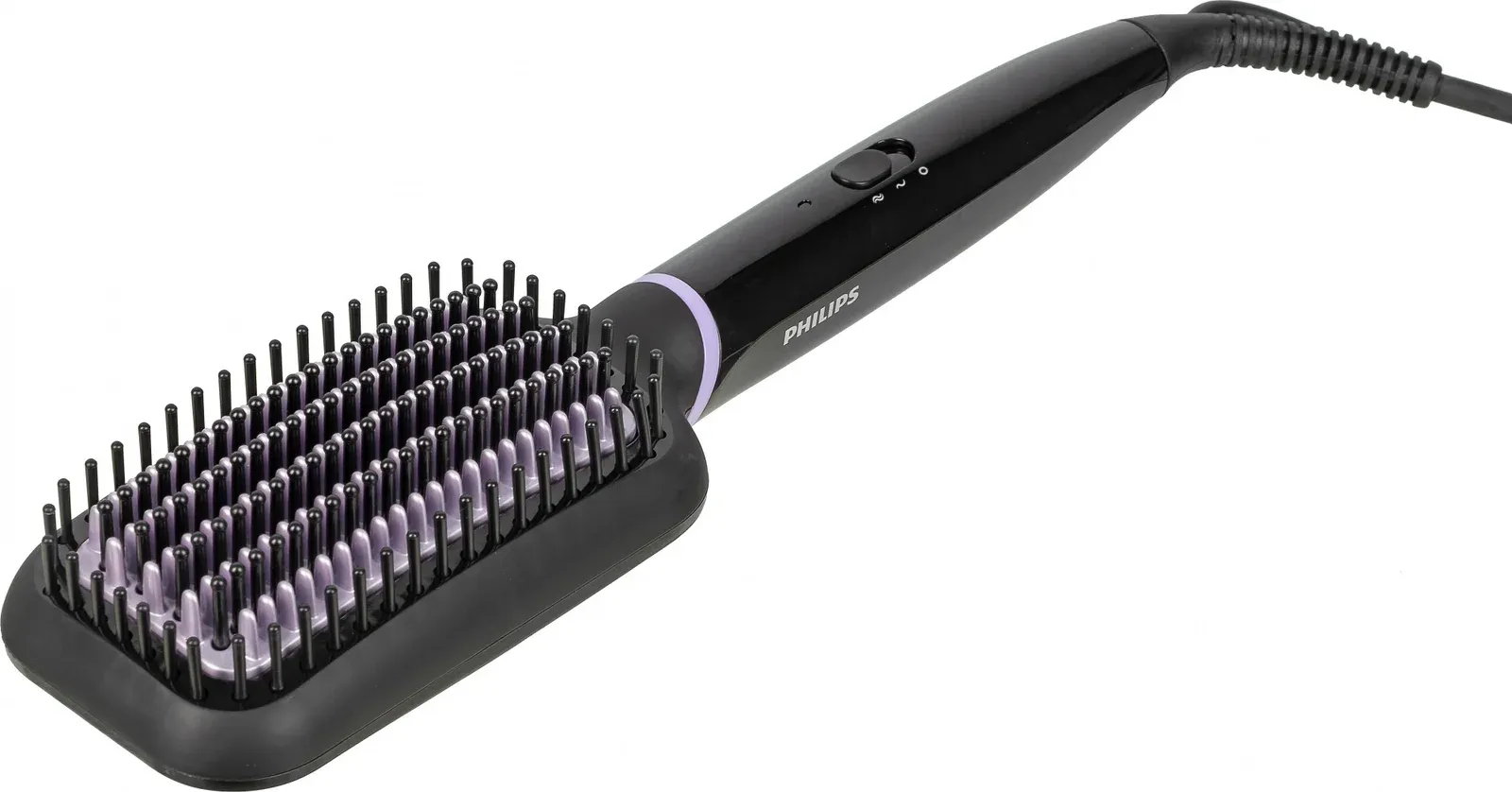 Расческа-выпрямитель Philips BHH880/00 черный макс.темп.:200С покрытие:керамико-турмалиновое - фото 8