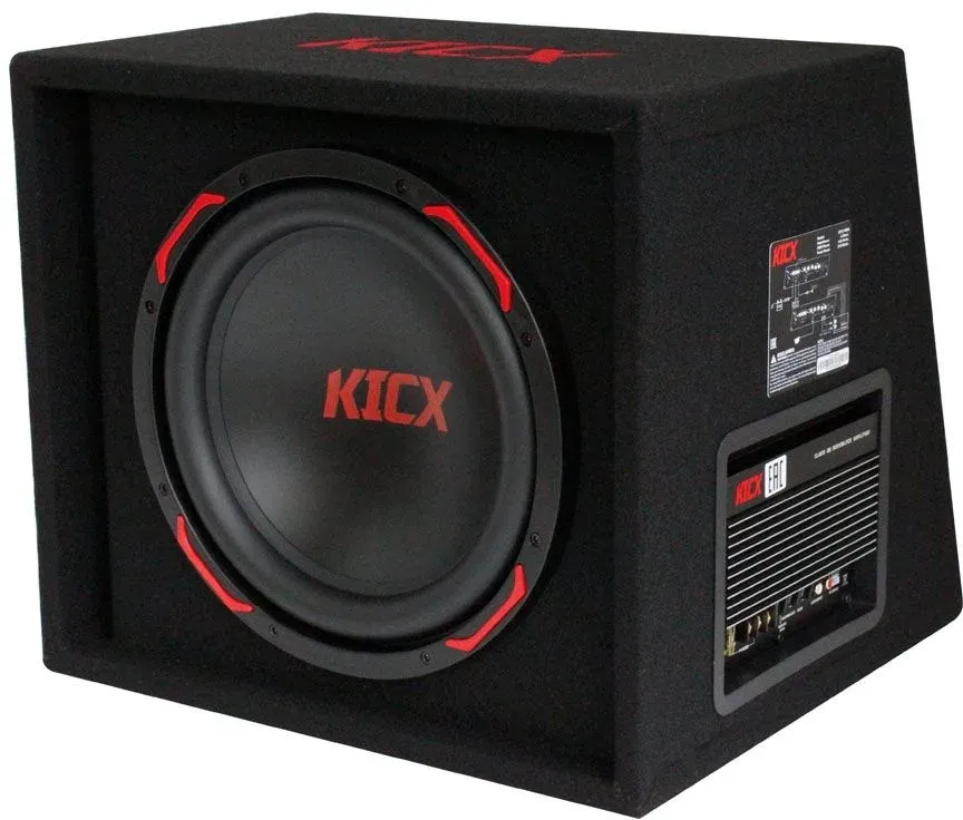 Сабвуфер автомобильный Kicx GT311BPA 350Вт активный 30см/12 - фото 4
