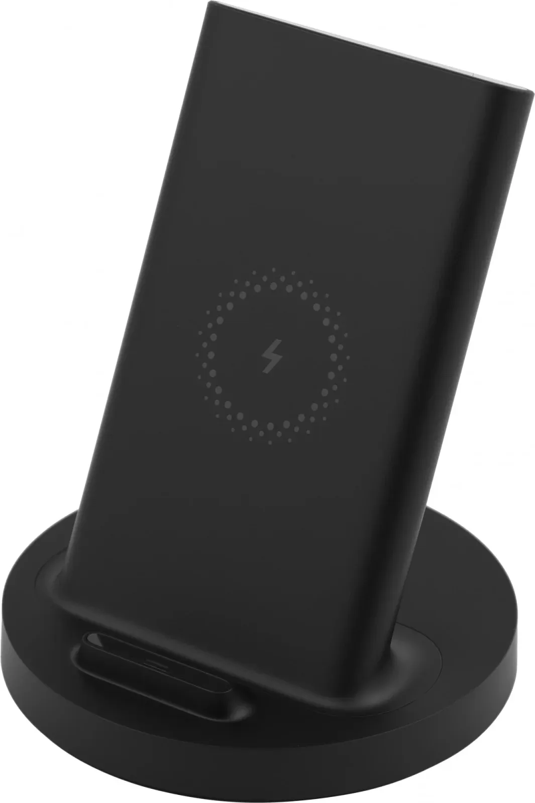 Беспроводное зар./устр. Xiaomi Mi 20W Wireless Charging Stand 20W 2A USB Type-C универсальное черный GDS4145GL - фото 2
