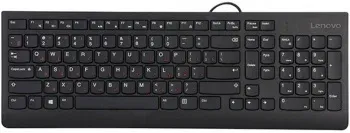 Клавиатура Lenovo 300 черный USB для ноутбука GX30M39684 кабель 1.8м - фото 6