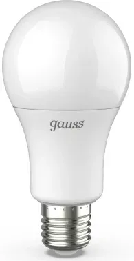 Лампа светодиодная Gauss A60 12Вт цок.:E27 груша 220B св.свеч.бел.теп. A60 упак.:1шт 102502112 - фото 8