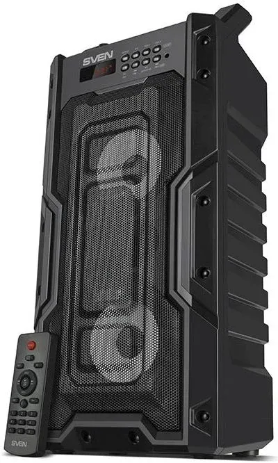 Колонка порт. Sven PS-435 черный 20W 2.0 BT/3.5Jack/USB 10м 2000mAh SV-019075 - фото 3