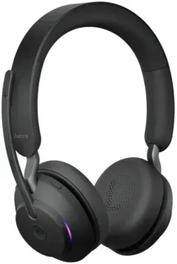 Наушники с микрофоном Jabra Evolve2 65 Link380c MS черный накладные BT оголовье 26599-999-899 - фото 8