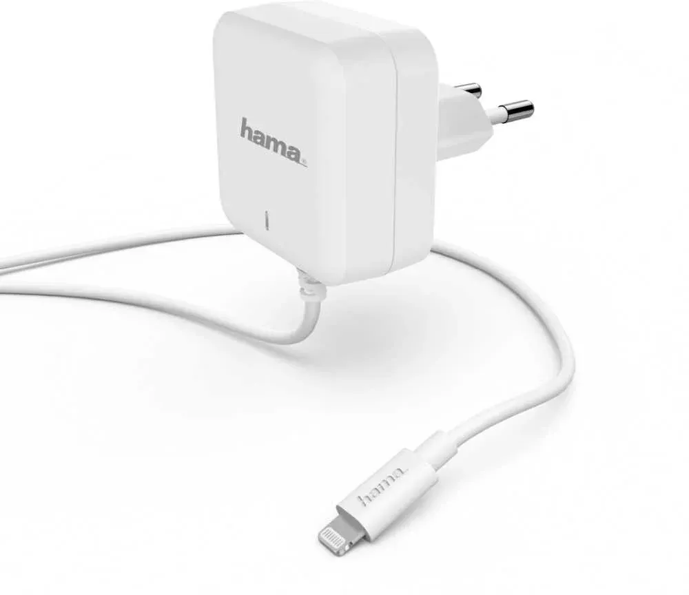 Сетевое зар./устр. Hama H-183318 30W 3A PD для Apple белый 00183318