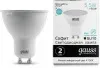 Лампа светодиодная Gauss Elementary MR16 5.5Вт цок.:GU10 спот 220B св.свеч.бел.нейт. упак.:10шт 13626 - фото 6
