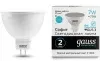 Лампа светодиодная Gauss Elementary MR16 7Вт цок.:GU5.3 спот 220B св.свеч.бел.нейт. MR16 упак.:10шт 13527 - фото 5
