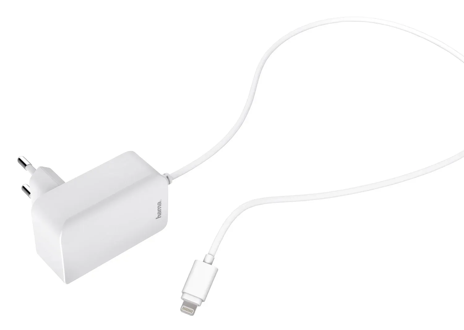 Сетевое зар./устр. Hama H-178342 12W 2.4A для Apple белый 00178342