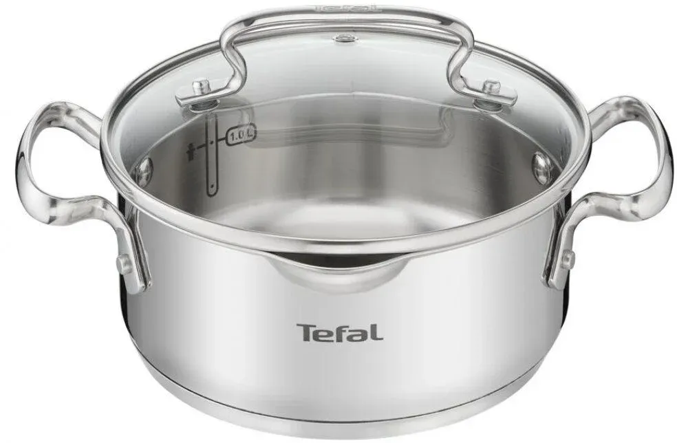 Кастрюля Tefal Duetto+ G7194355 2л. d=18см с крышкой серебристый 2100113153, 2 л - фото 3