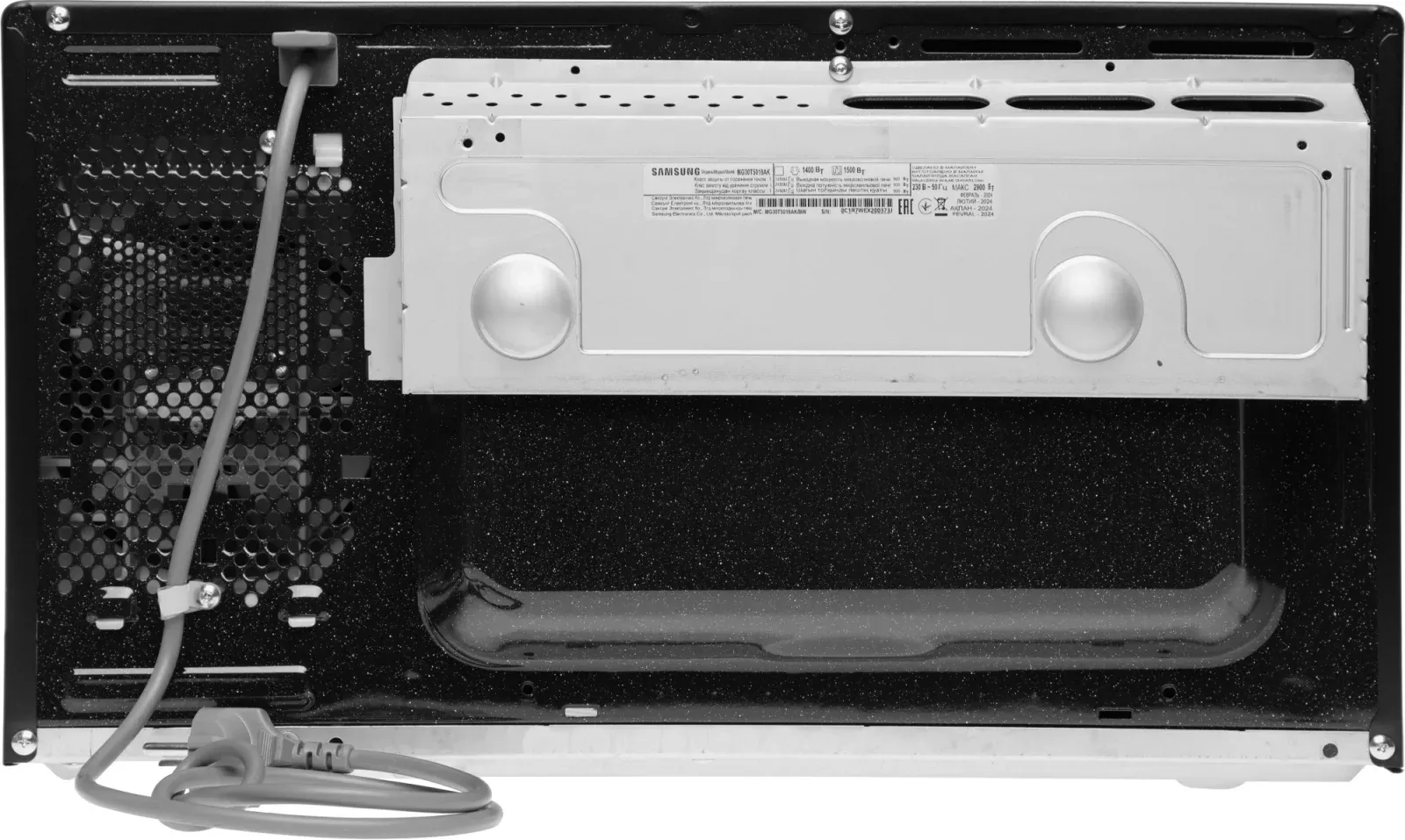 СВЧ SAMSUNG MG30T5018AK/BW, 30 л - фото 2