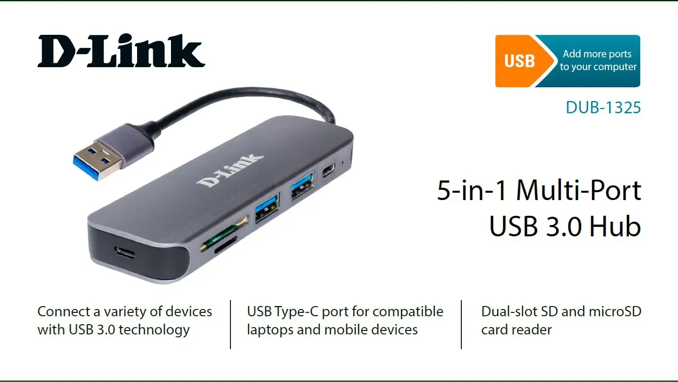 Аксессуары D-LINK DUB-1325/A1A - фото 2