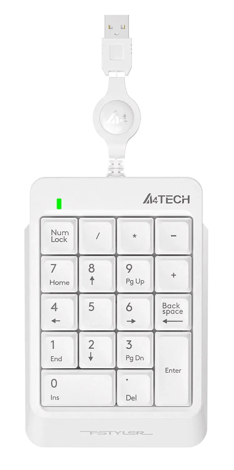 Клавиатуры A4TECH FK13 белый - фото 1